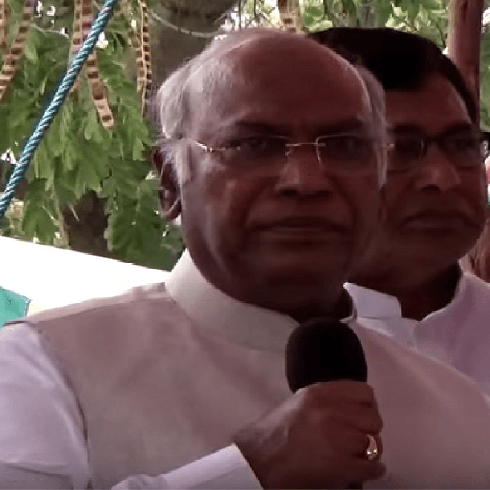 Mallikarjun Kharge, President of the Indian National Congress