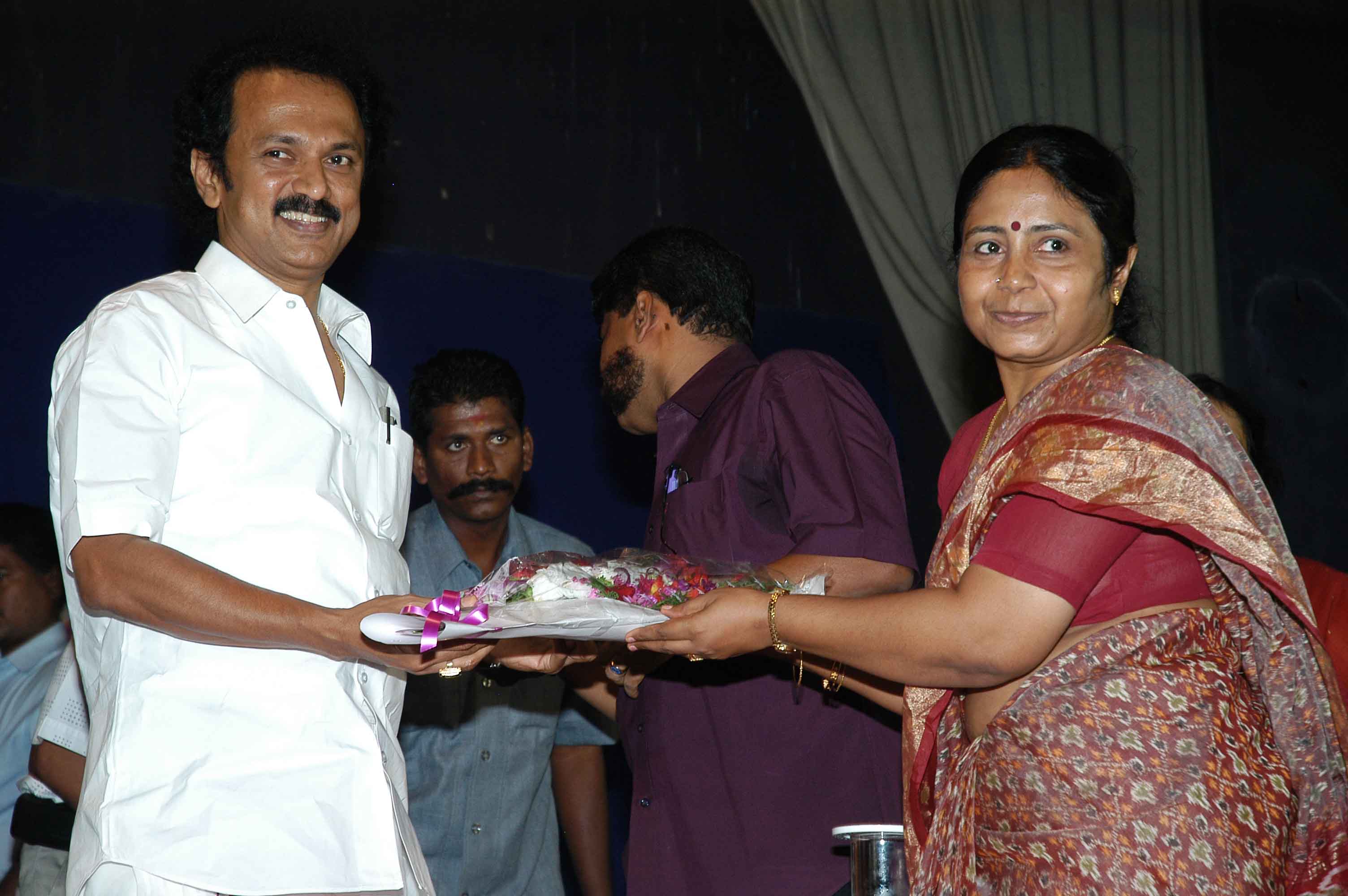 M. K. Stalin, Chief Minister of Tamil Nadu and DMK president
